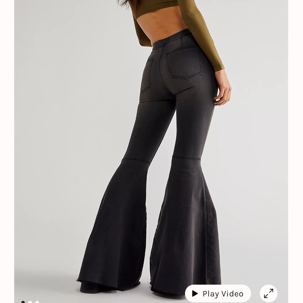 Free People just float on flare jeans